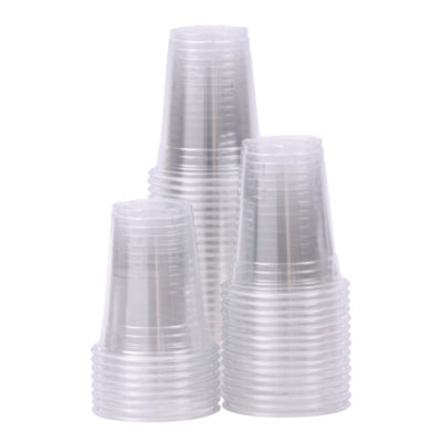 Clear PET Cold Cups Sizes - 9oz squat - 32 oz