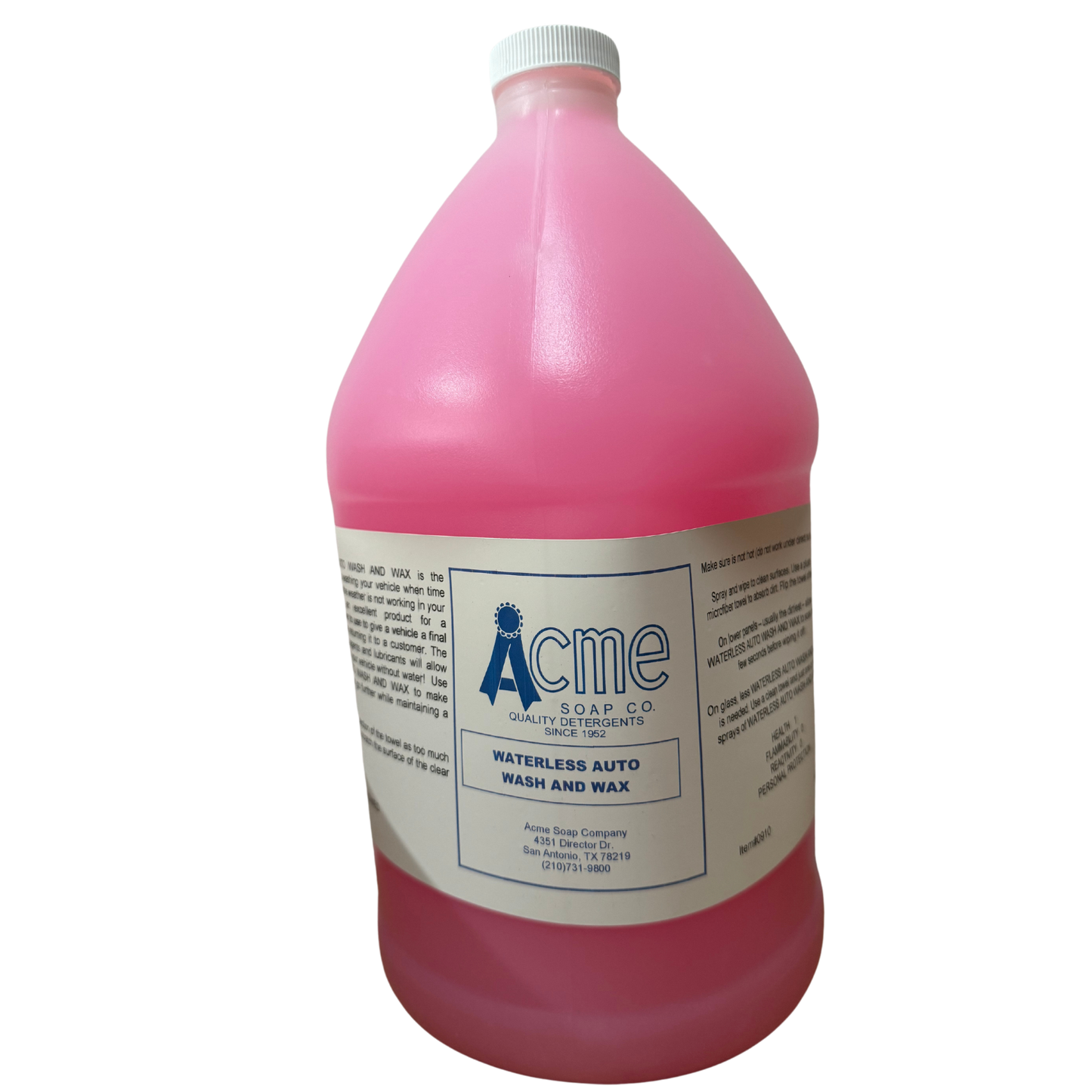 Waxie-Wash ( Waterless Wash )