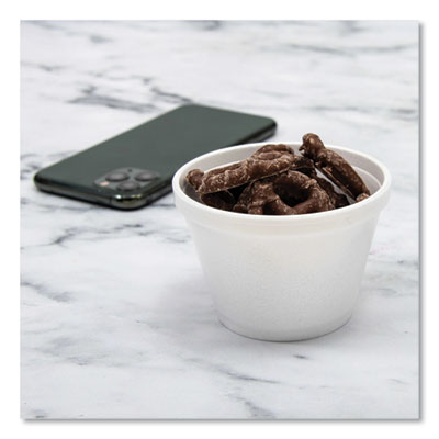 Foam Containers, White, Sizes 6oz -32oz