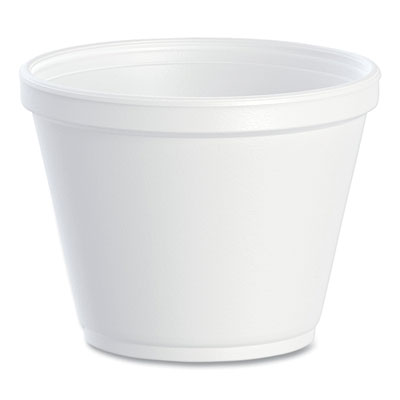 Foam Containers, White, Sizes 6oz -32oz