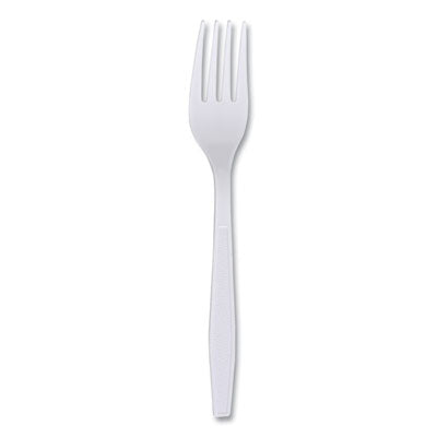 Heavyweight Wrapped Polypropylene Cutlery, Fork, , 1,000/Carton Color -Black or White