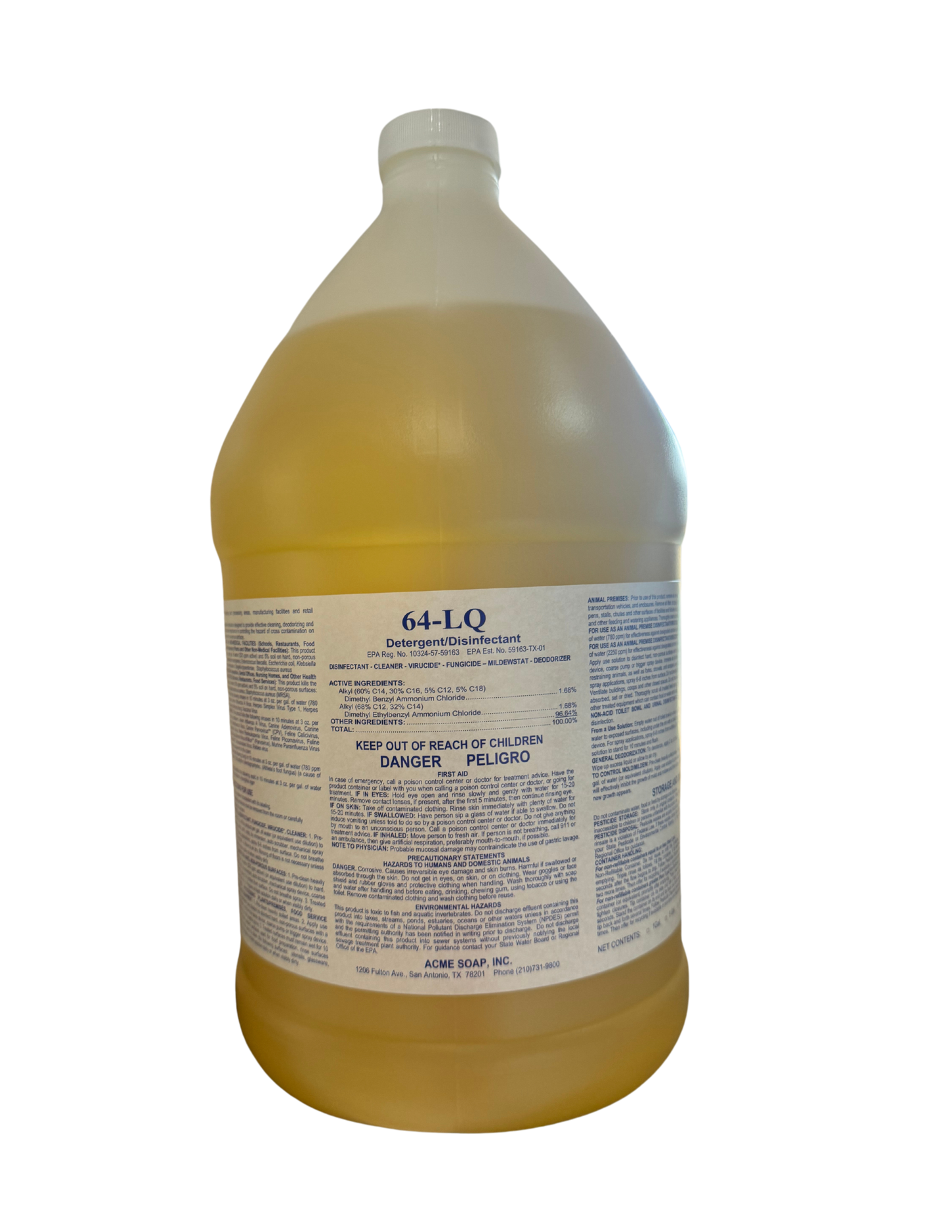 64- LQ Lemon Disinfectant