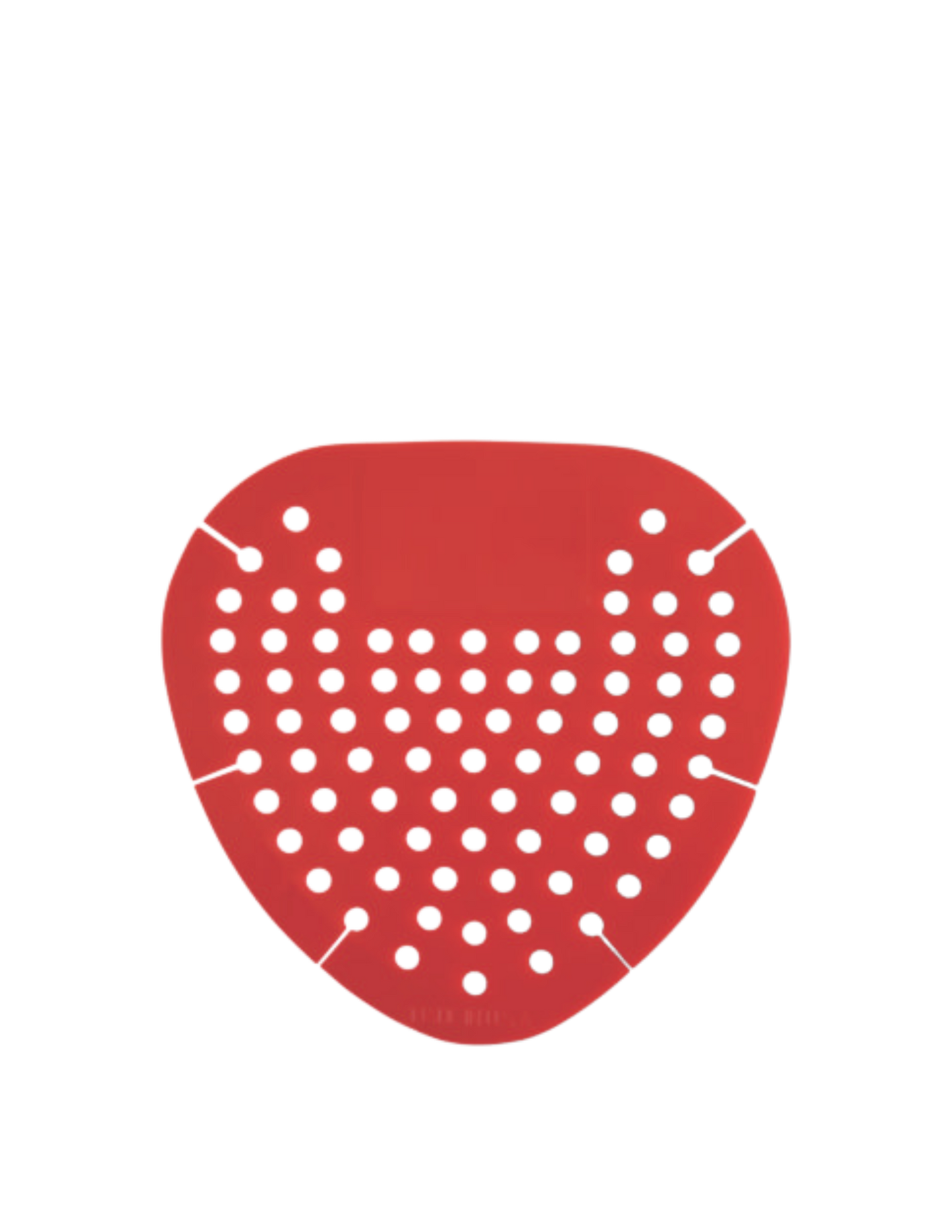 Urinal Screen Red Cherry 12/Case