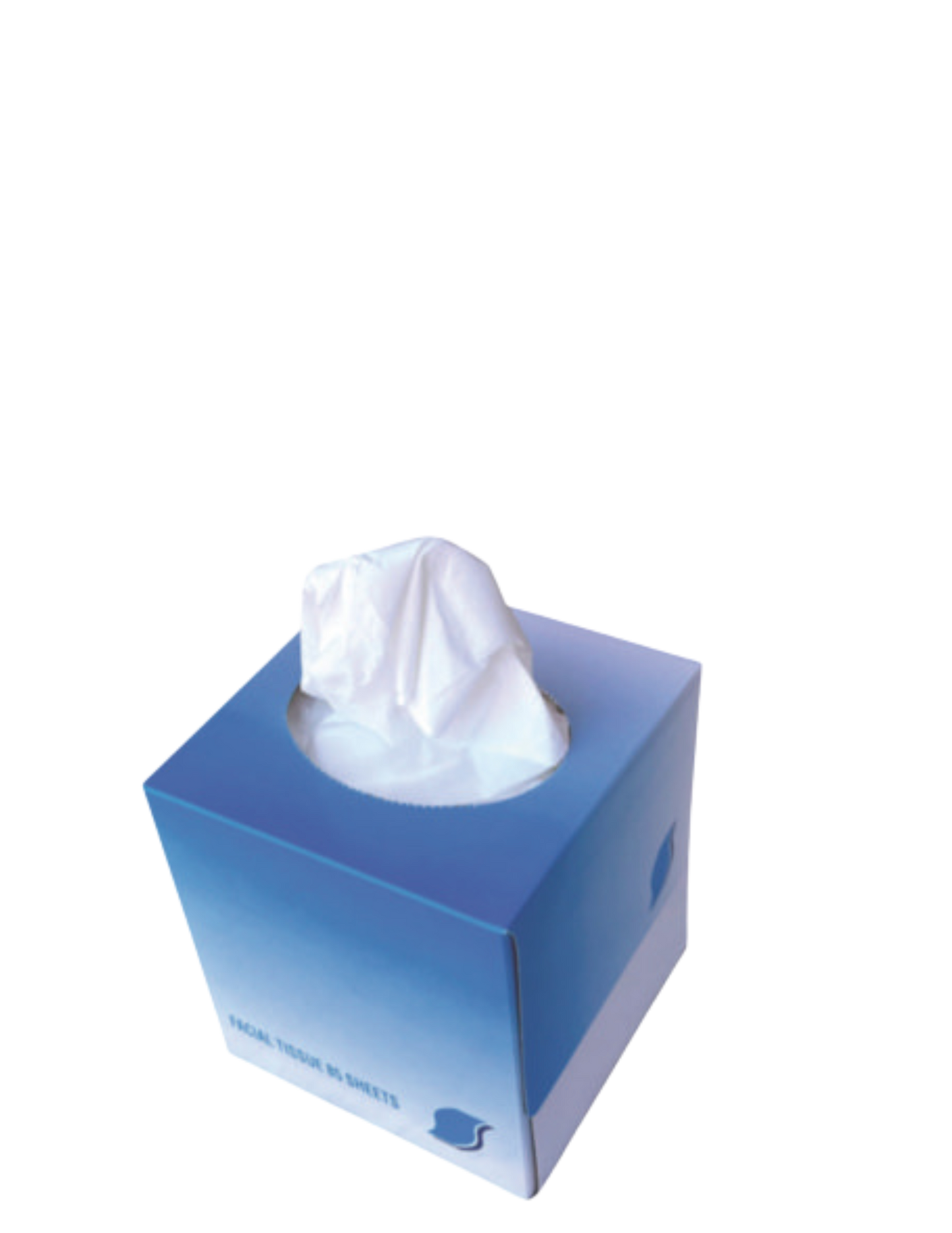 Facial Tissue Cube Box, 2-Ply, White, 85 Sheets/Box, 36 Boxes/Carton