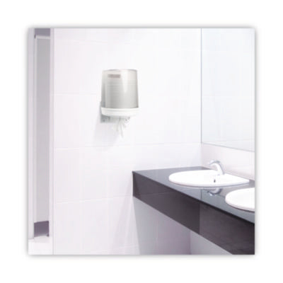 Center-Pull Roll Towels, 2-Ply,  White, 600/Roll, 6/Carton