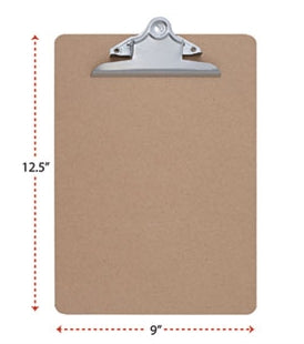 Universal Hardboard Clipboard