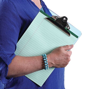 Universal Hardboard Clipboard BLUE