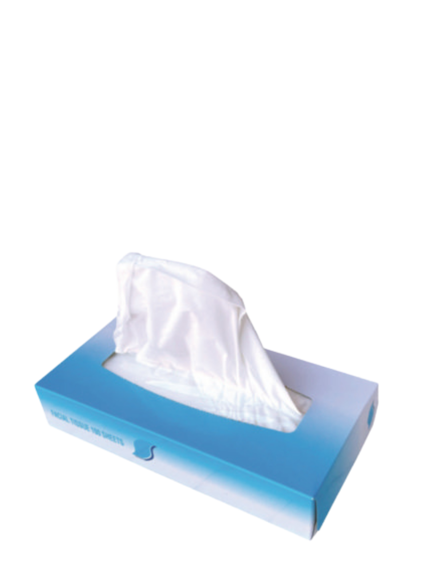 Facial Tissue, 2-Ply, White, Flat Box, 100 Sheets/Box, 30 Boxes/Carton
